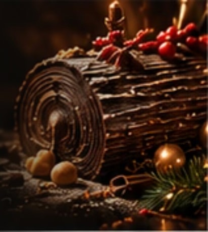 Photo de La bûche de Noël